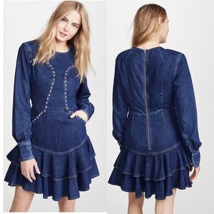 ROTATE Birger Christensen Tammy Dress Medium Blue | Womens ROTATE Day to Night